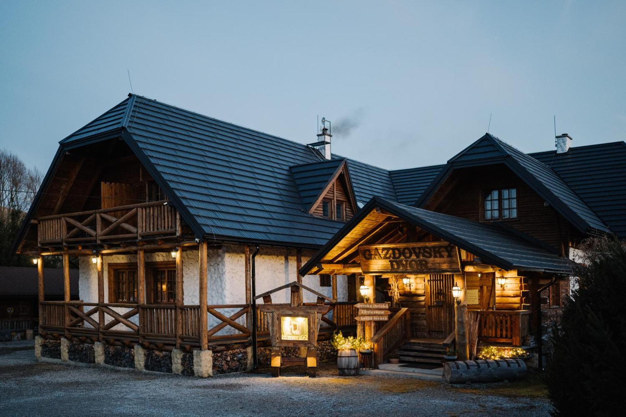 Gazdovsky Dvor B&B S Mini Wellness Bešeňová Kültér fotó